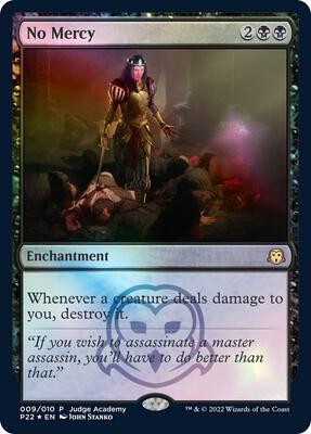 No Mercy card from Judge Promos