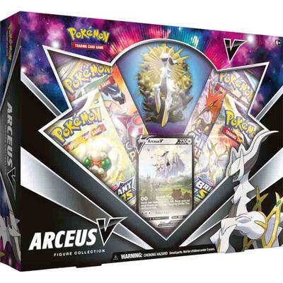 Arceus V Figure Collection card from SWSH09: Brilliant Stars