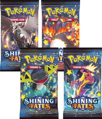 Shining Fates Booster Pack Art Bundle [Set of 4] card from Shining Fates