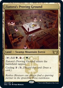 Ziatora's Proving Ground card from Streets of New Capenna