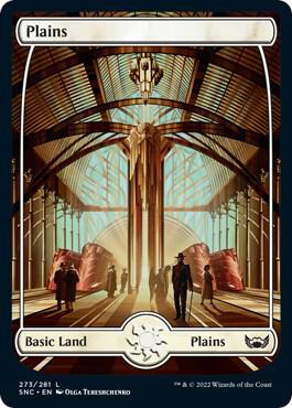Plains (273) card from Streets of New Capenna