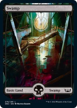 Swamp (276) card from Streets of New Capenna