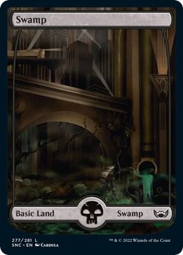 Swamp (277) card from Streets of New Capenna