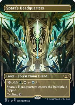 Spara's Headquarters (Borderless) card from Streets of New Capenna