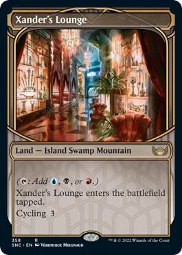 Xander's Lounge (Showcase) card from Streets of New Capenna
