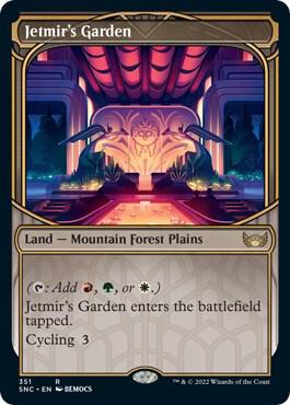 Jetmir's Garden (Showcase) card from Streets of New Capenna