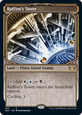 Raffine's Tower (Showcase) card from Streets of New Capenna