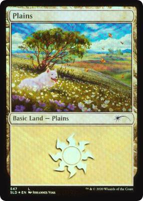 Plains (547) card from Secret Lair Drop Series