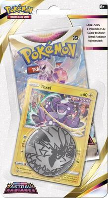 Astral Radiance Single Pack Blister [Toxel] card from SWSH10: Astral Radiance