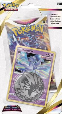Astral Radiance Single Pack Blister [Oricorio] card from SWSH10: Astral Radiance