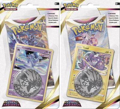 Astral Radiance Single Pack Blister [Set of 2] card from SWSH10: Astral Radiance