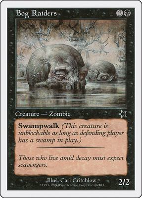 Bog Raiders card from Starter 1999