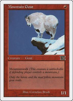 Mountain Goat card from Classic Sixth Edition