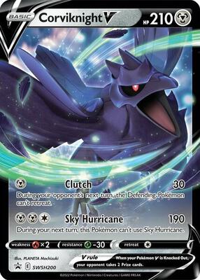 Corviknight V - SWSH200 card from SWSH: Sword & Shield Promo Cards