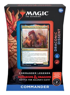 Commander Legends: Battle for Baldur's Gate - Draconic Dissent Commander Deck card from Commander Legends: Battle for Baldur's Gate