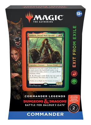 Commander Legends: Battle for Baldur's Gate - Exit from Exile Commander Deck card from Commander Legends: Battle for Baldur's Gate