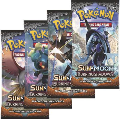 Burning Shadows Booster Pack Art Bundle [Set of 4] card from SM - Burning Shadows