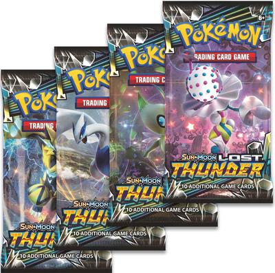 Lost Thunder Booster Pack Art Bundle [Set of 4] card from SM - Lost Thunder