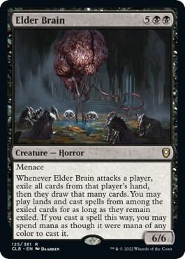 Elder Brain card from Commander Legends: Battle for Baldur's Gate