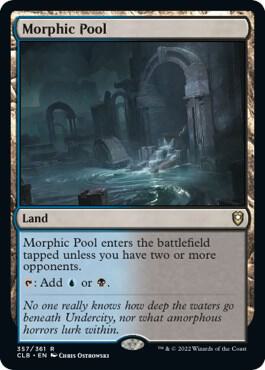 Morphic Pool card from Commander Legends: Battle for Baldur's Gate