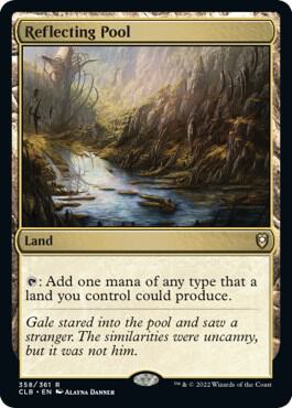 Reflecting Pool card from Commander Legends: Battle for Baldur's Gate