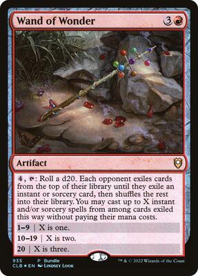 Wand of Wonder (CLB Bundle) card from Unique and Miscellaneous Promos