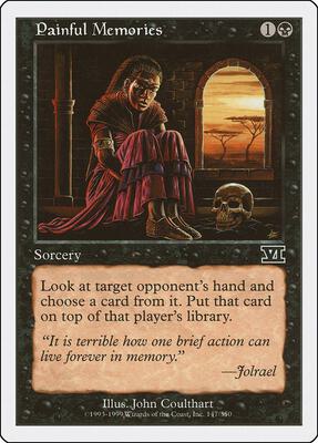 Painful Memories card from Classic Sixth Edition