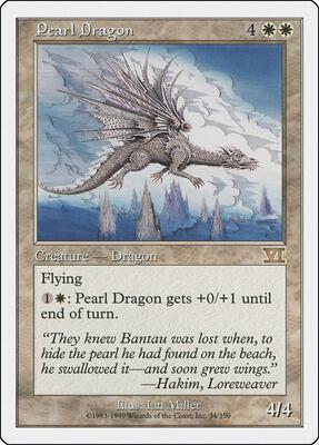 Pearl Dragon card from Classic Sixth Edition