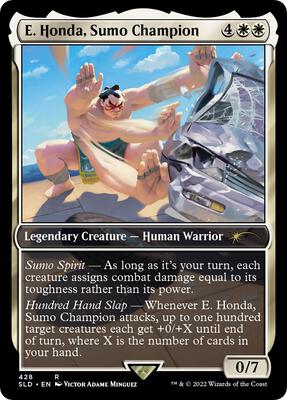 E. Honda, Sumo Champion card from Secret Lair Drop Series
