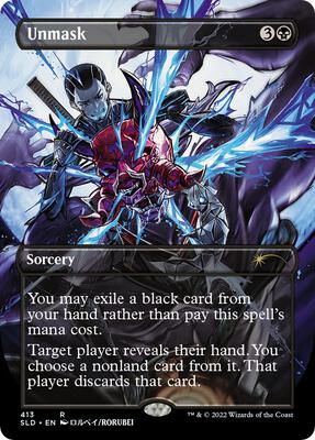Unmask card from Secret Lair Drop Series