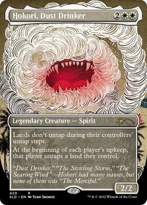 Hokori, Dust Drinker (Borderless) card from Secret Lair Drop Series