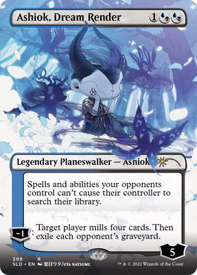 Ashiok, Dream Render (Borderless) card from Secret Lair Drop Series