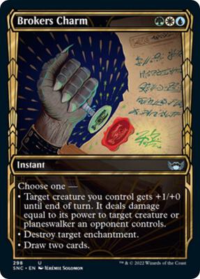 Brokers Charm (Showcase) card from Streets of New Capenna