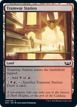 Tramway Station card from Streets of New Capenna