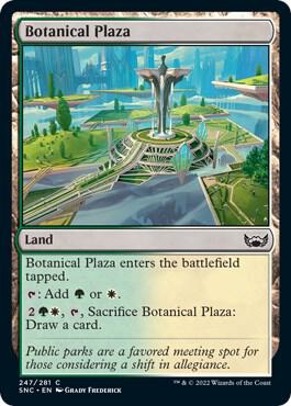 Botanical Plaza card from Streets of New Capenna