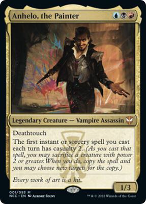 Anhelo, the Painter card from Commander: Streets of New Capenna