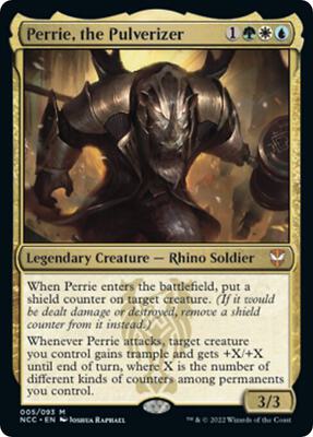 Perrie, the Pulverizer card from Commander: Streets of New Capenna
