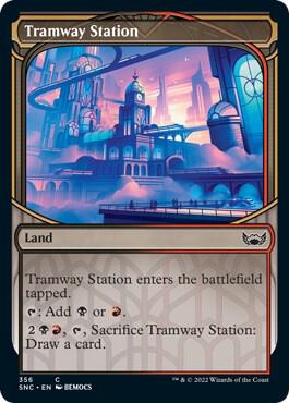 Tramway Station (Showcase) card from Streets of New Capenna
