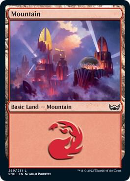 Mountain (269) card from Streets of New Capenna