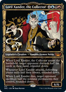 Lord Xander, the Collector (Showcase) card from Streets of New Capenna