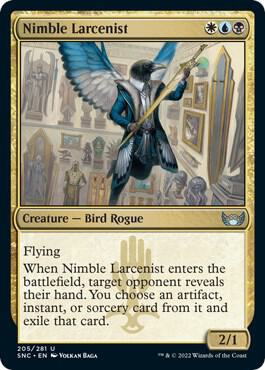 Nimble Larcenist card from Streets of New Capenna