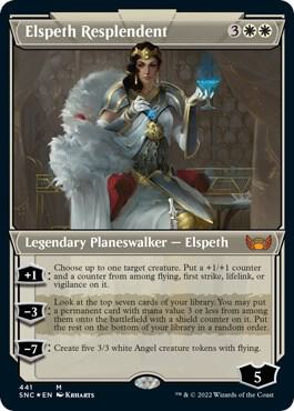 Elspeth Resplendent (Showcase) (Foil Etched) card from Streets of New Capenna