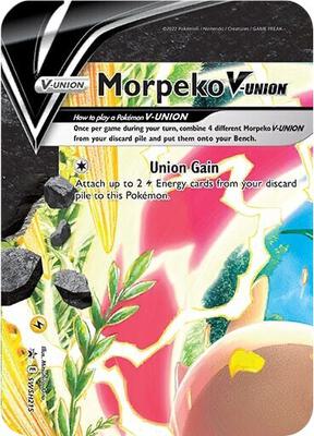 Morpeko V-Union - SWSH215 card from SWSH: Sword & Shield Promo Cards