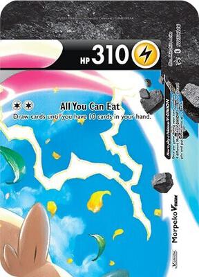 Morpeko V-Union - SWSH216 card from SWSH: Sword & Shield Promo Cards