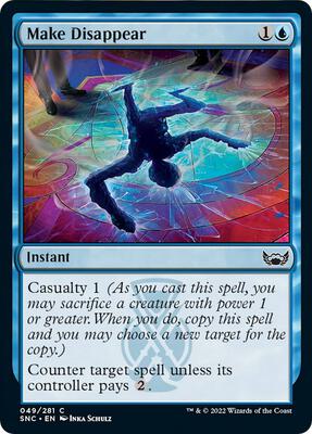 Make Disappear card from Streets of New Capenna