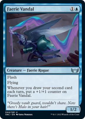 Faerie Vandal card from Streets of New Capenna