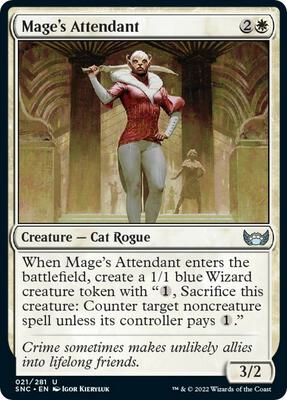 Mage's Attendant card from Streets of New Capenna