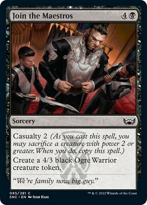 Join the Maestros card from Streets of New Capenna