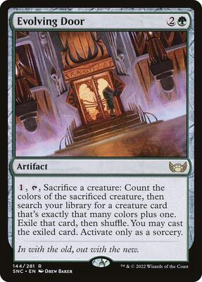 Evolving Door card from Streets of New Capenna