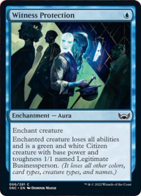 Witness Protection card from Streets of New Capenna